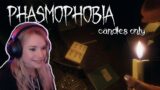 CANDLES ONLY HIGH SCHOOL RUN | Phasmophobia