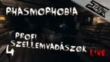 Phasmophobia – 4.Rész (Profi Szellemvadászok…) – Stark LIVE