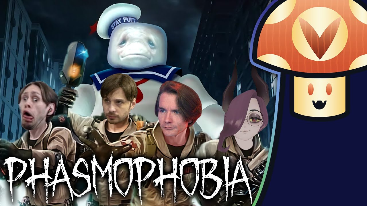 [Vinesauce] Vinny, Jerma, Ross & Giwi Phasmophobia 1 Phasmophobia
