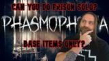 New Map ! Prison – Solo base items only – Phasmophobia