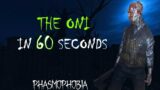 Phasmophobia – The Oni in 60 seconds