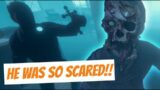 HE GOT SO SCARED!! | Phasmophobia