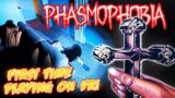 I PLAYED PHASMOPHOBIA IN VR FOR THE FIRST TIME!!! *I HAD TO STOP*