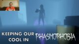 Keeping Our Cool in Phasmophobia for 9 Minutes Straight (feat. BritSmash and Jon Knight)