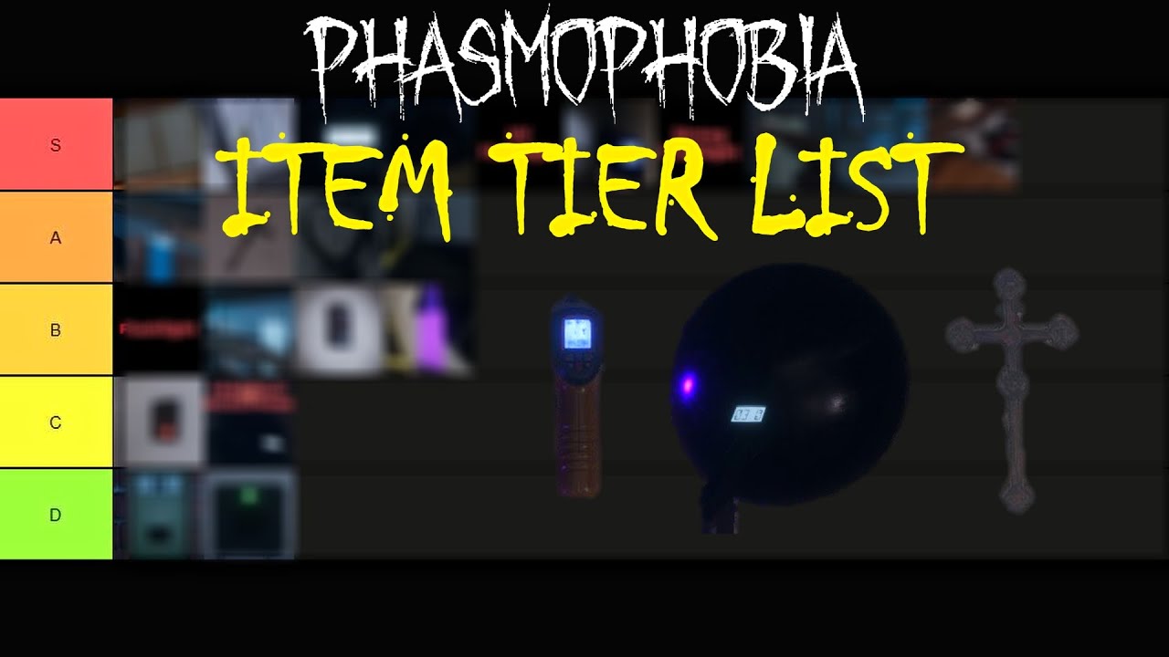 The most USEFUL items in Phasmophobia? Tier List Phasmophobia videos