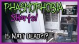Um…Is He Dead or Not?!? | Phasmophobia Hilarious Crazy Glitch #shorts