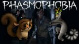 Ghost Hunting with King Julian and Mort from Madagascar (Phasmophobia Gameplay)