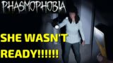 Multiplayer Phasmophobia |KAY WASN'T READY (Phasmophobia #shorts)