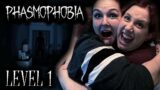 [PHASMOPHOBIA GAMEPLAY] Level 1 : NOOBS 1st TIME