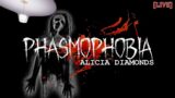 PHASMOPHOBIA! Give Us A Sign Feat. @LoproGaming | Scary Hours | Alicia Diamonds