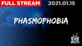 Phasmophobia (Beta 0.24.1) Runs LVL 200+ | Wolv21 2021.01.15 Full Stream