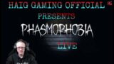 Phasmophobia Live | Sam Hug's A Ghost!!!