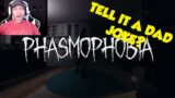Phasmophobia – Tell it a Dad Joke #shorts #phasmophobia