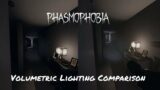 Phasmophobia Volumetric Lighting Comparison