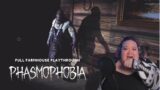 THIS IS PROBABLY THE BEST JUMPSCARE BUT WORST SCREAM FROM ME?!?! | Phasmophobia Farmhouse