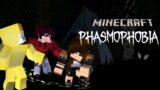 The Ghosts wants hugs! | Minecraft Phasmophobia with Wyujin, Fallen014 & Nick