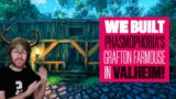 Valheim X Phasmophobia – WE BUILT PHASMOPHOBIA'S GRAFTON FARMHOUSE IN VALHEIM!