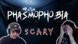 We played one of the SCARIEST games (Phasmophobia)
