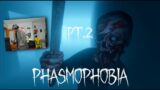 illojuan, elbokeron y guille en phasmophobia #2