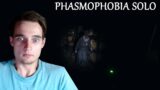 First Time at the HIGH SCHOOL | Solo Ghost Hunting in Phasmophobia