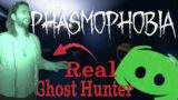 Real Ghost Hunter Playing Phasmophobia With their Discord