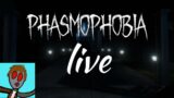 playing phasmophobia live