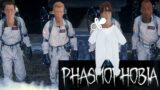 3 Ghostbusters e 1 bambino su PHASMOPHOBIA