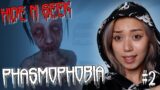 HIDE & SEEK IN PHASMOPHOBIA | phasmophobia in 2020 part 2