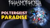 How many items can the Poltergeist throw at once? | Phasmophobia
