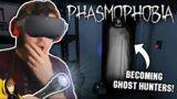 INSANE VR GHOST HUNTING GAME!!! | Phasmophobia [VR Gameplay] w/BeckerZ