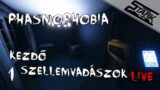 Phasmophobia – 1.Rész(Kezdő Szellemvadászok Akcióban) – Stark LIVE