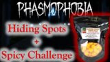 Phasmophobia – Hiding from Ghosts + Spicy Challenge (Carolina Reaper Cheese Balls 2.2 Mil Scoville)