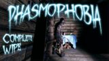 TEAM WIPE AT GRAFTON FARMHOUSE | Phasmophobia Gameplay | 178