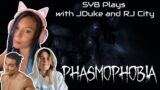 Ghost hunting with 8 Bit Amazon & RJ City ((Phasmophobia))