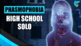 Going Brownstone High School ALONE | Phasmophobia Solo Professional Gameplay