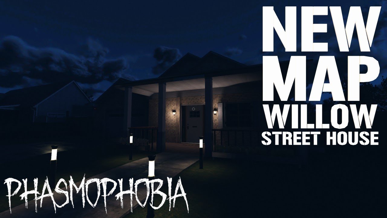 Карта willow street house phasmophobia