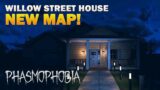 New! WILLOW STREET HOUSE Map | Phasmophobia Gameplay | s2 ep1