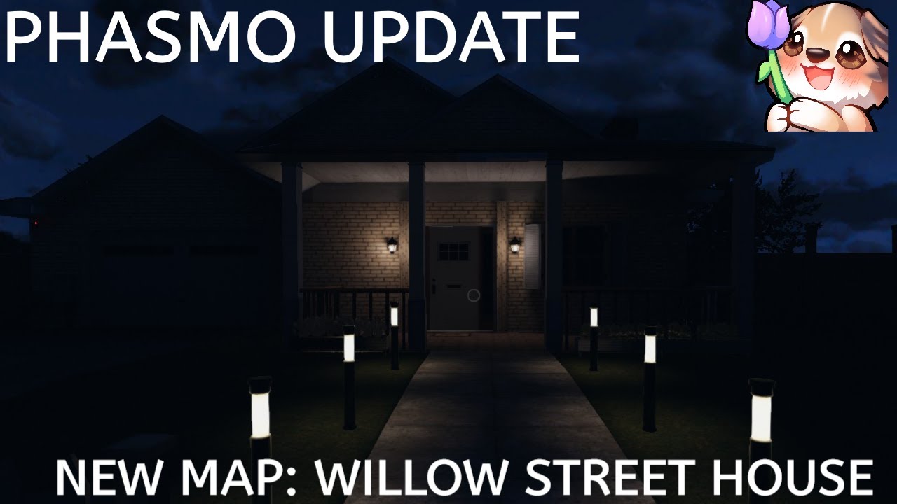 Карта willow street house phasmophobia