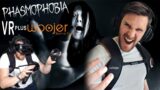 WEARING WOOJER VEST AND VR IN PHASMOPHOBIA SCARIEST COMBO EVER