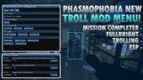PHASMOPHOBIA  NEW UPDATED TROLL MENU + DOWNLOAD FULLBRIGHT,  GHOST APPEAR, TROLL & MORE !!!