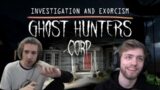 xQc Plays Ghost Hunters Corp ft. Sodapoppin & Pokelawls (Scuffed Phasmophobia)