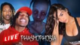 BLOU PLAYS PHASMOPHOBIA WITH ISAVBARR & PRIME