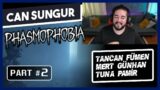 Can Sungur – PHASMOPHOBIA Oynuyor w Tancan, Mert Günhan, Tuna Pamir | Bölüm 02