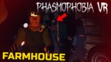 WE GOT CORNERED BY A GHOST!! | Phasmophobia VR