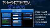 [WORK] Phasmophobia Hack | FREE Download | WallHack, Troll Menu, Speedhack & more [August 2021]