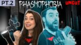 Hunting Ghosts in a Haunted School with Heart Monitors (Phasmophobia pt.2 uncut)
