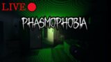🔴 LIVE – #Phasmophobia Night! Second Half | Starter Items Only | "Chill" with us!