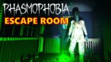 Phasmophobia – LOCKED IN with the Ghost | Escape Room Challenge