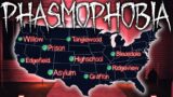 Playing All Maps in Phasmophobia! – Solo Professional