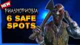6 NEW Safe Spots for Phasmophobia